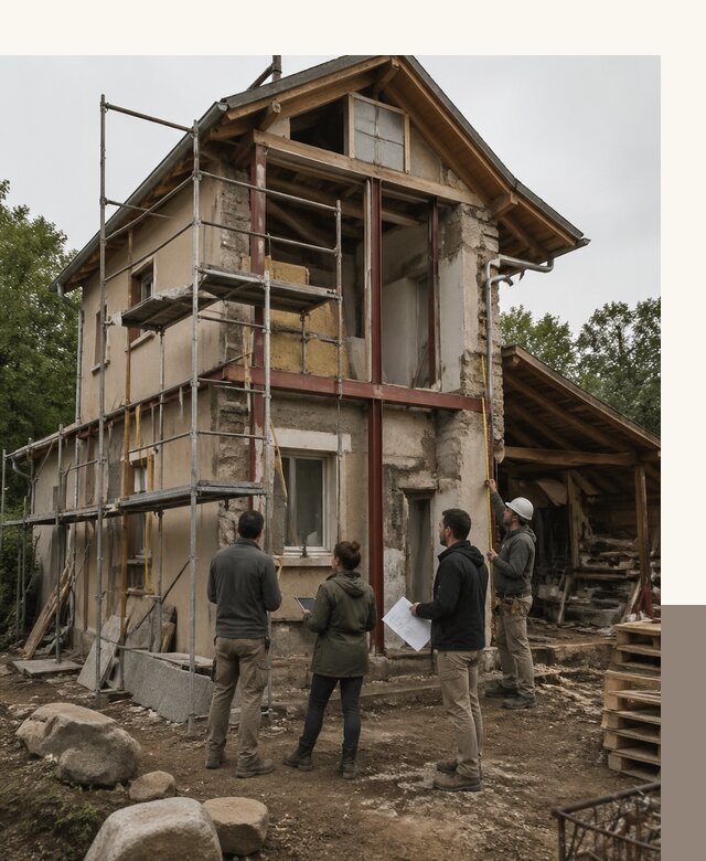 Реконструкция загородного дома под ключ в Красноуфимске от бюро