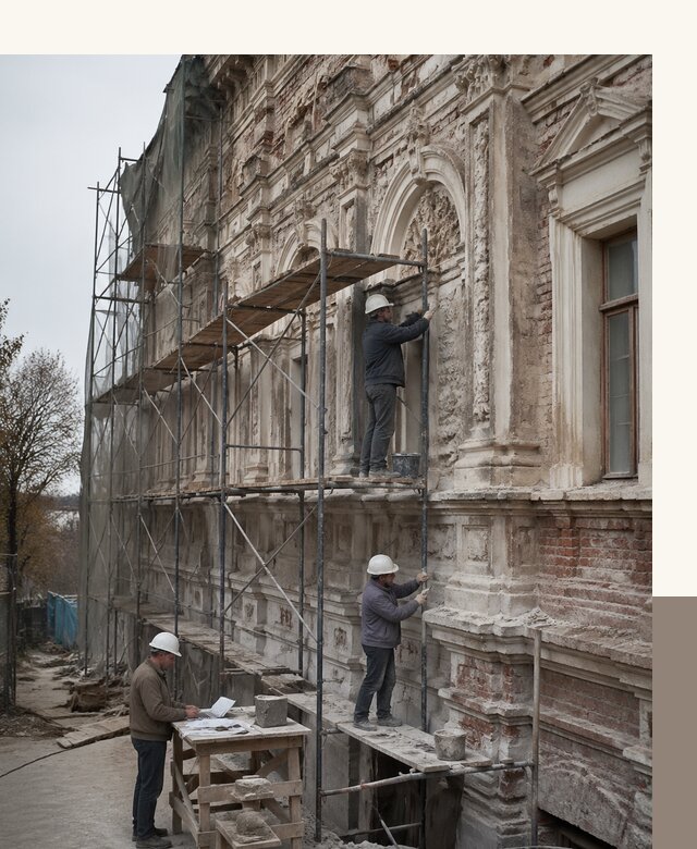 Реставрация объектов культурного наследия под ключ в Красноуфимске